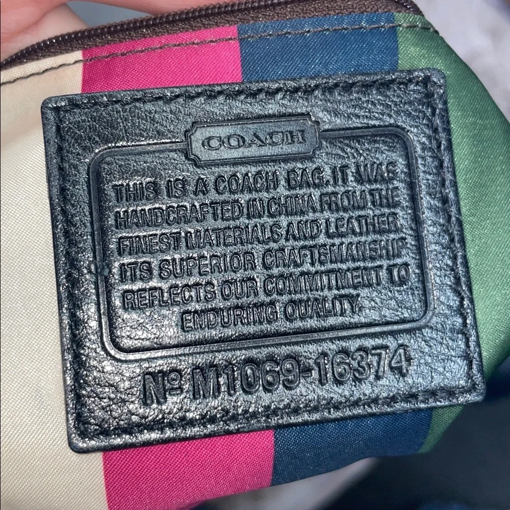 Coach ‘Poppy’ Legacy Convertible Shoulder Bag - Picture 11 of 12